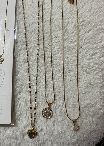 Accessorize Gold paslanmaz çelik Kadın Kolye
