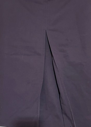 Düğmeli Mor Etek - Görsel 2