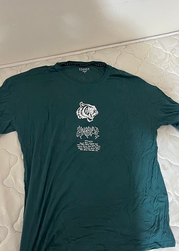 legacy yeşil oversize unisex spor tişört