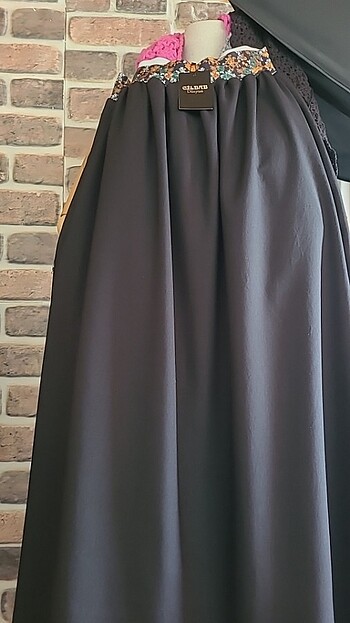 38 Beden Maksi Çift Kat Etek