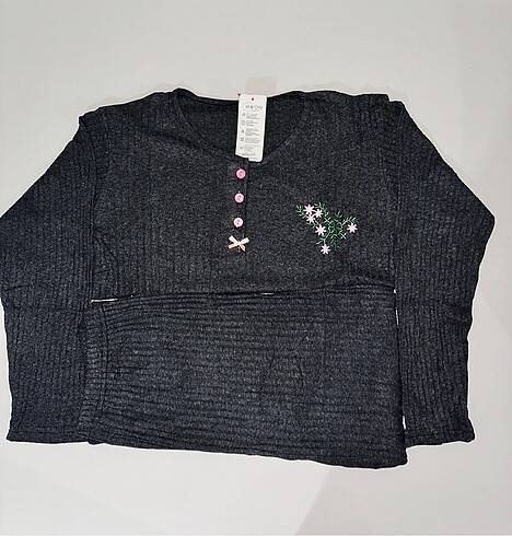 diğer Beden siyah Renk Dört Mevsime Uygun Pijama Takımı Sıfır ve Etiketli