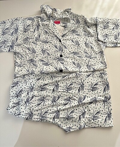 Penti Pijama Takımı, Gömlek Pantalon Set Pamuk