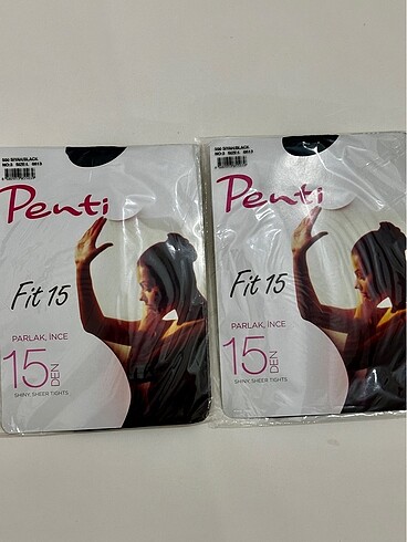 Penti Penti Fit 15 den Külotlu Çorap 3 Numara Siyah