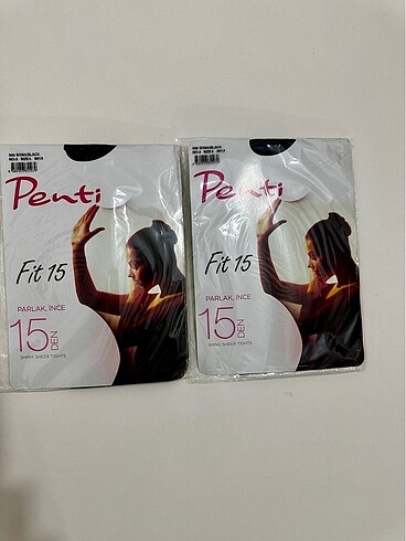Penti Fit 15 den Külotlu Çorap 3 Numara Siyah