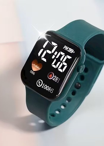 Diğer Akıllı Saat Digital Ekran Renkli Kordon Akıllı Bileklik