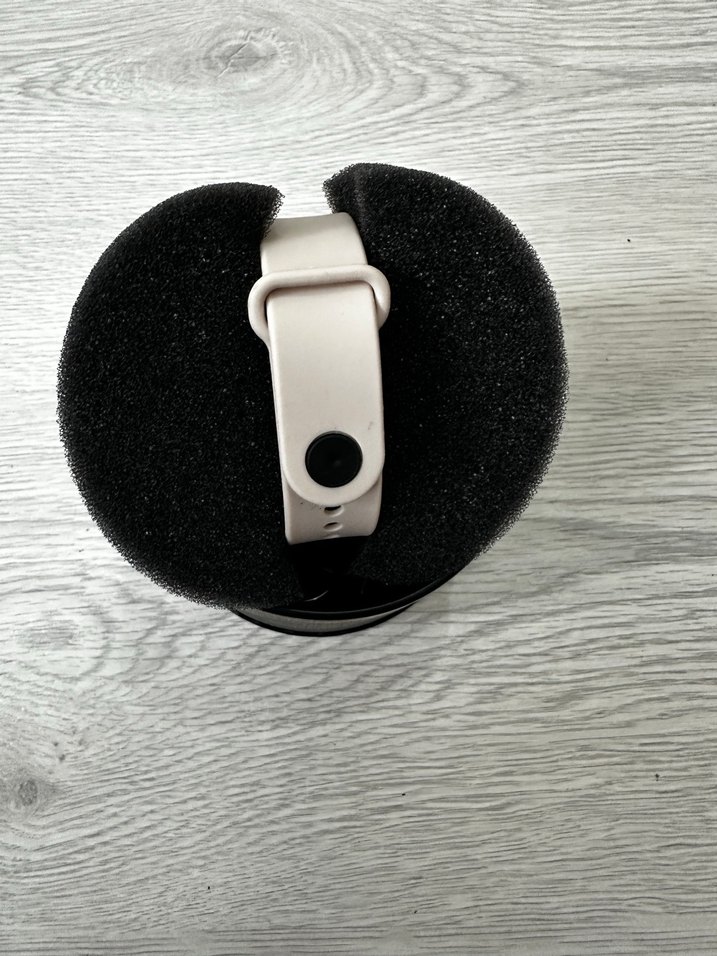 Akıllı Saat Krem Kordon Digital Analog Ekran Watch Unisex Model - Görsel 2