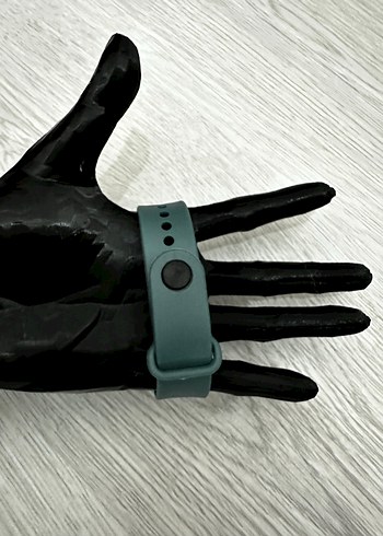 Haki Kordon Akıllı Saat, Dijital Ekranlı Watch Unisex Model - Görsel 2