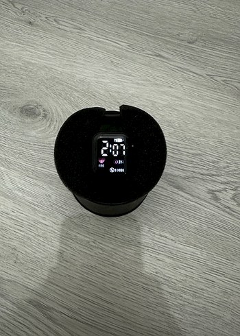 Siyah Kordon Akıllı Saat Digital Analog Ekran Watch Unisex Model - Görsel 8