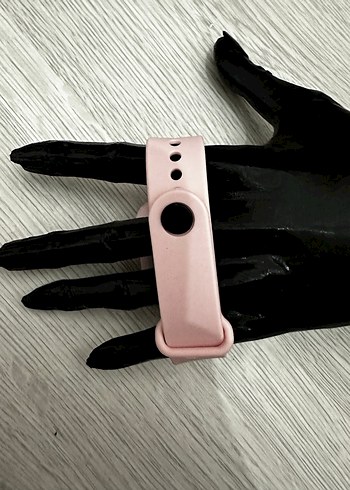 Pembe Kordon Akıllı Saat Digital Analog Ekran Watch - Görsel 3