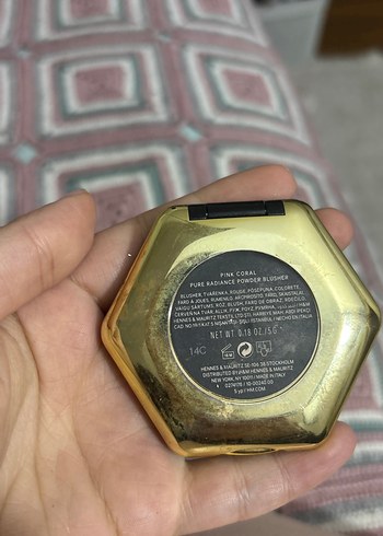 H&M Siyah Altıgen Pudra Kutusu - Görsel 2