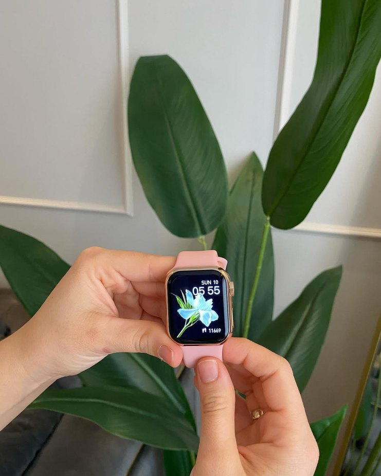 Pembe Mini G9 Akıllı Saat Seti - Görsel 5