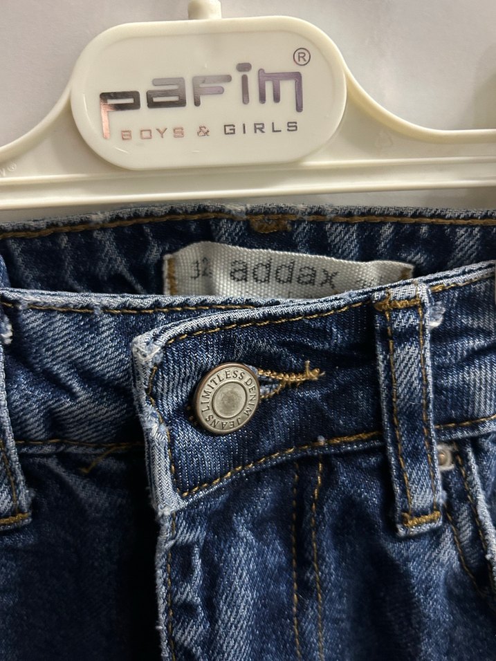 Kadın Mavi Kot Pantolon - Görsel 2