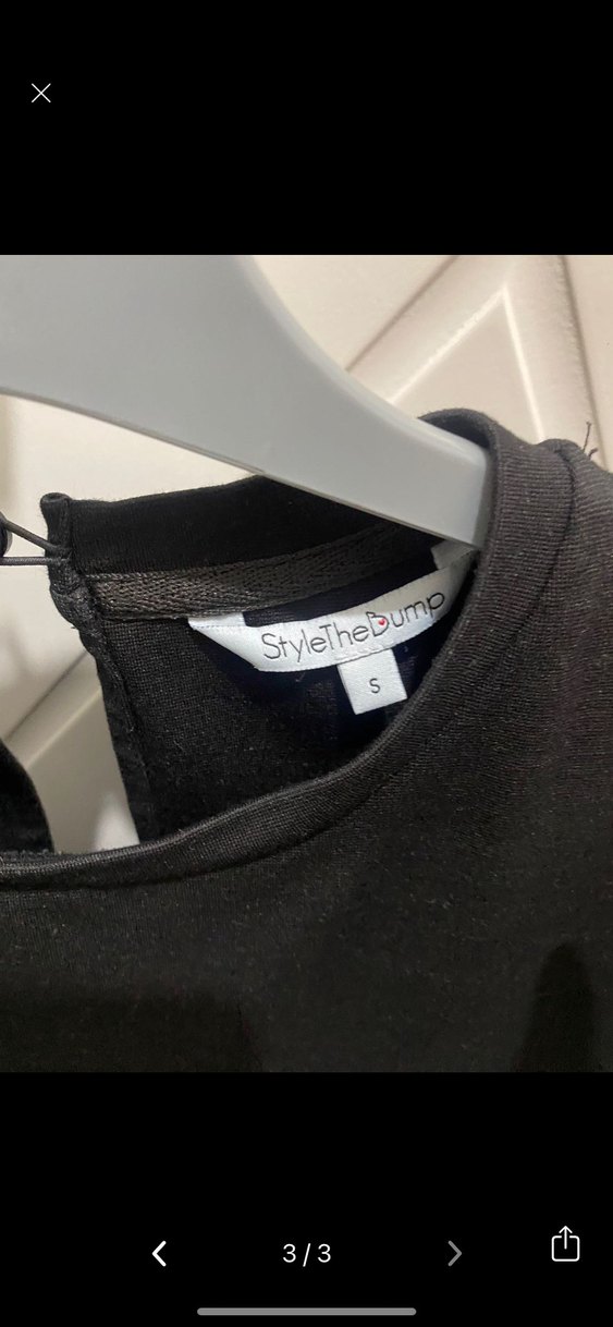 Kadın Siyah Uzun Kollu Volanlı Tulum - Görsel 3