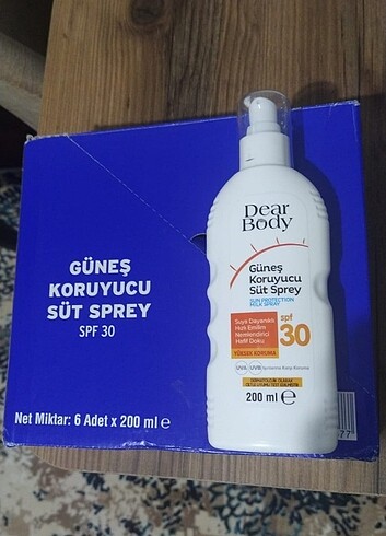 Nivea Dear body güneş kremi 30 faktör