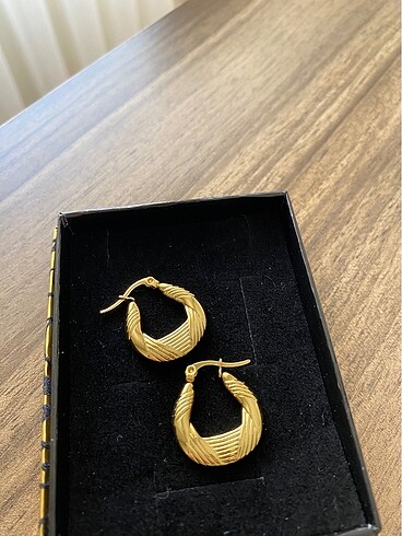 Diğer Çelik bileklik ve küpe