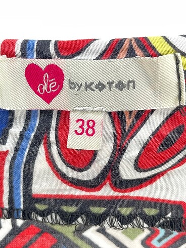 38 Beden çeşitli Renk Vintage Love Bluz %70 İndirimli.