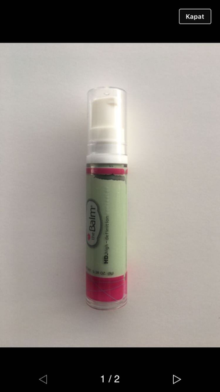 The balm yeşil kapatıcı 