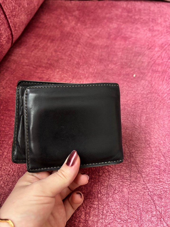 Siyah Minimalist Erkek Cüzdan - Görsel 3