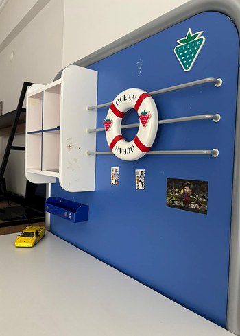 çilek markalı genç erkek yatak+masa takımı - Görsel 2