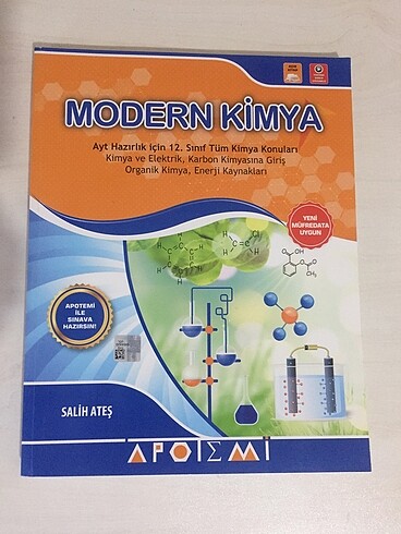 APOTEMİ AYT MODERN KİMYA KONU ANLATIMLI KİTAP