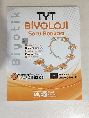 BİYOTİK TYT BİYOLOJİ SORU BANKASI
