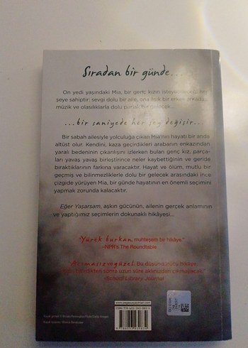 Eğer Yaşarsam - Gayle Forman - Görsel 2