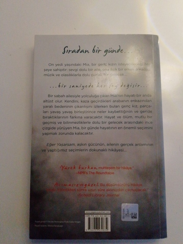 Eğer Yaşarsam - Gayle Forman - Görsel 2