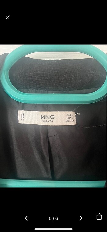 MANGO KEMERLİ BLAZER ELBİSE - Görsel 5