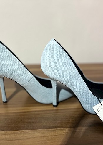 ZARA Denim Stiletto - Görsel 2