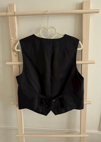 H&M Düğmeli Siyah H&M Kadın Yelek