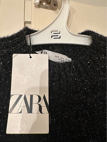 Zara Parıltılı siyah uzun elbise sırt dekolteli zara