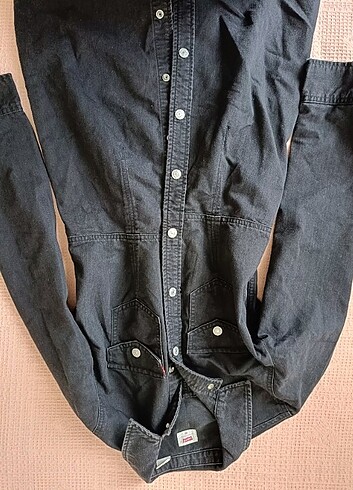 Levis Levi's antrasit kot elbise