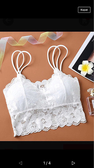 Dantel bralet 