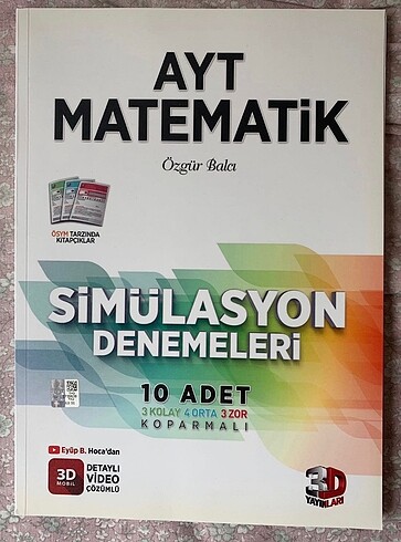 3D AYT MATEMATİK DENEME