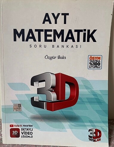 3D AYT MATEMATİK SORU BANKASI
