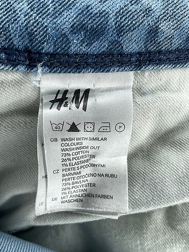 26 Beden mavi Renk H&M Jean / Kot %70 İndirimli.