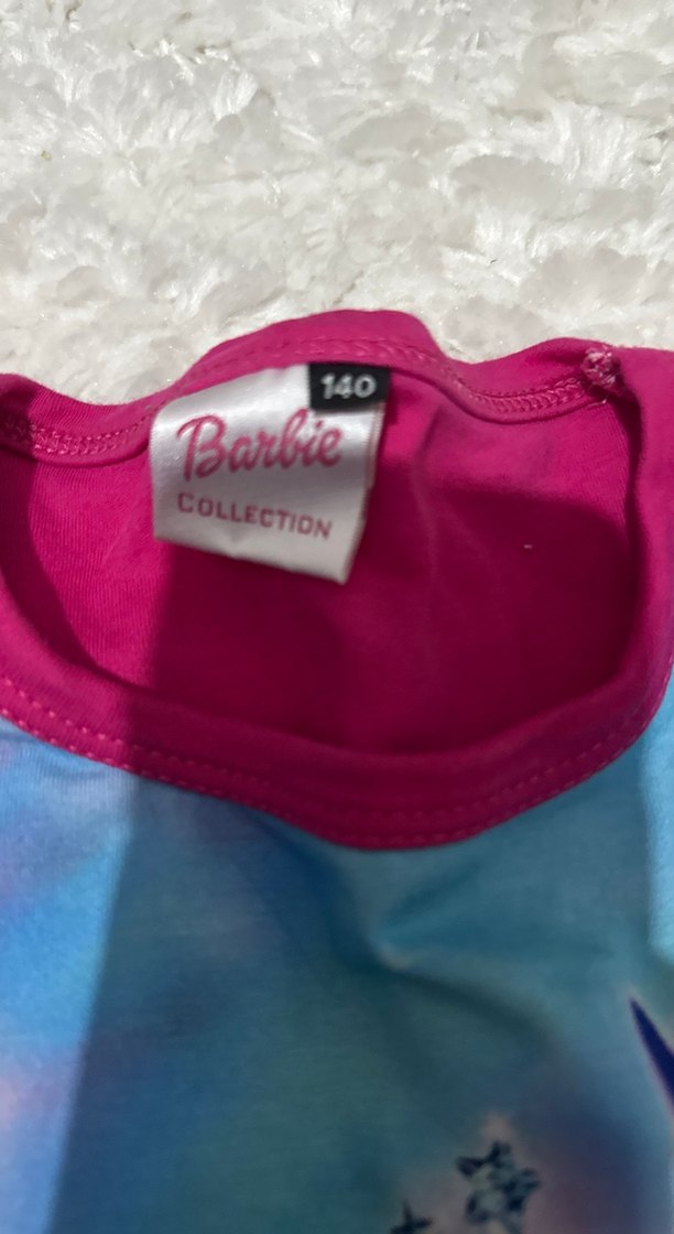 Kız Çocuk Pembe Pop Kültür Baskılı Tişört - Görsel 2