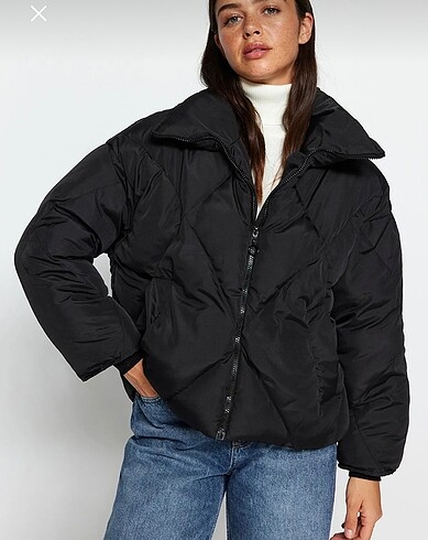 Şişme oversize mont