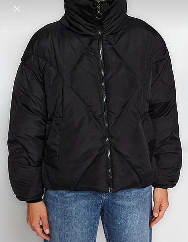 Trendyol & Milla Şişme oversize mont