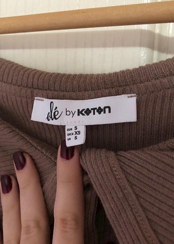 Koton Koton Kayık Yaka Triko