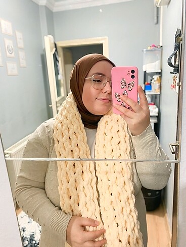Puffy Atkı Camel