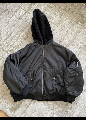 Zara Cift Tarafli Bomber Ceket - Görsel 2
