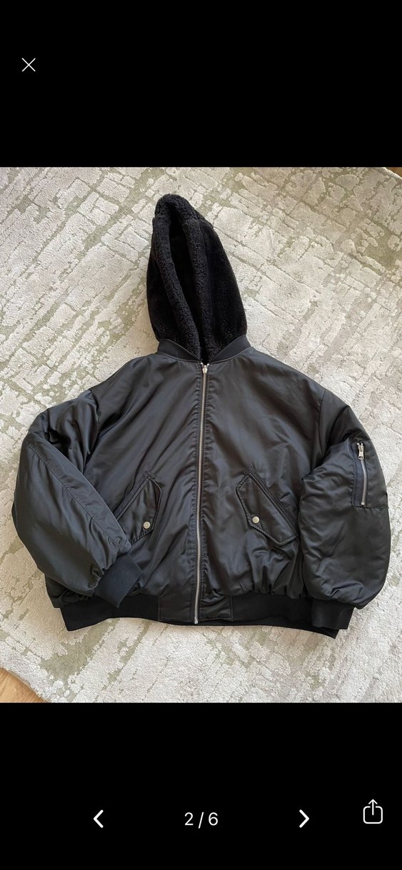 Zara Cift Tarafli Bomber Ceket - Görsel 2