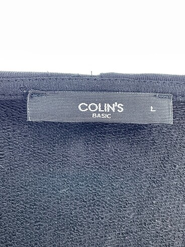 l Beden siyah Renk Colin's Sweatshirt %70 İndirimli.