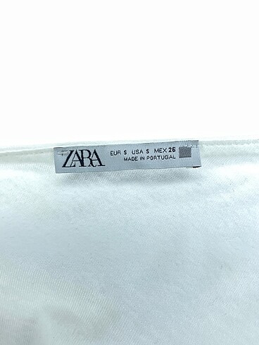 s Beden beyaz Renk Zara Bluz %70 İndirimli.