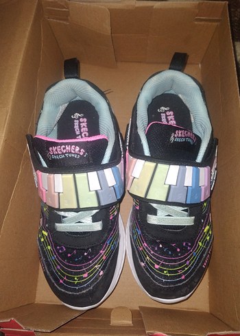 Skechers Skechers Kız Çocuk Renkli Bağcıksız Spor Ayakkabı