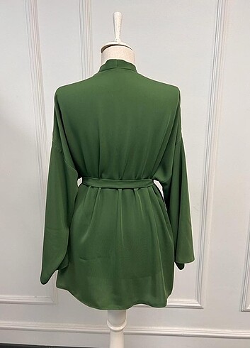 m Beden yeşil Renk Yazlık Kimono
