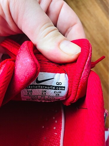 36 Beden Kırmızı nike spor ayakkabı