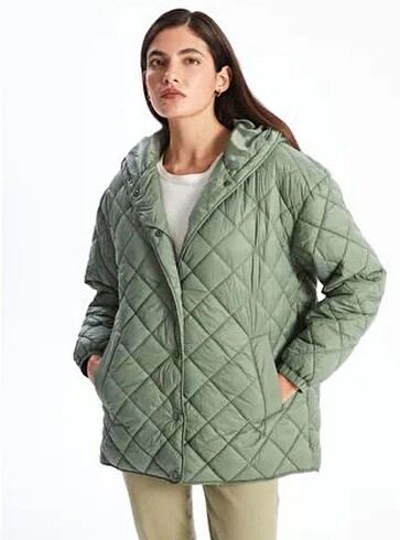 Lc Waikiki oversize kapitone mont