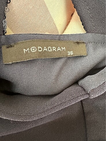 Modagram sırt dekolteli elbise - Görsel 6